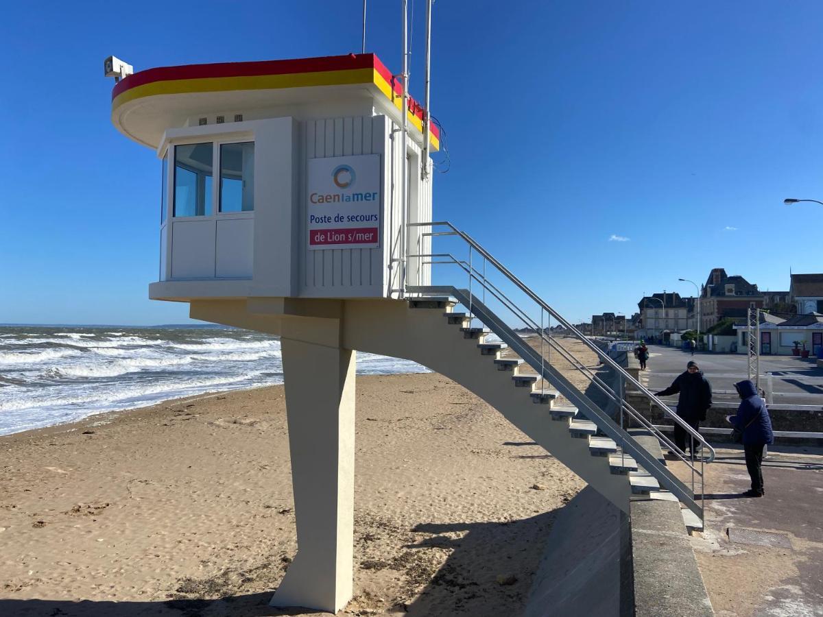 L'Appart' Du Bord De Mer 150M De La Plage Lion-sur-Mer Extérieur photo